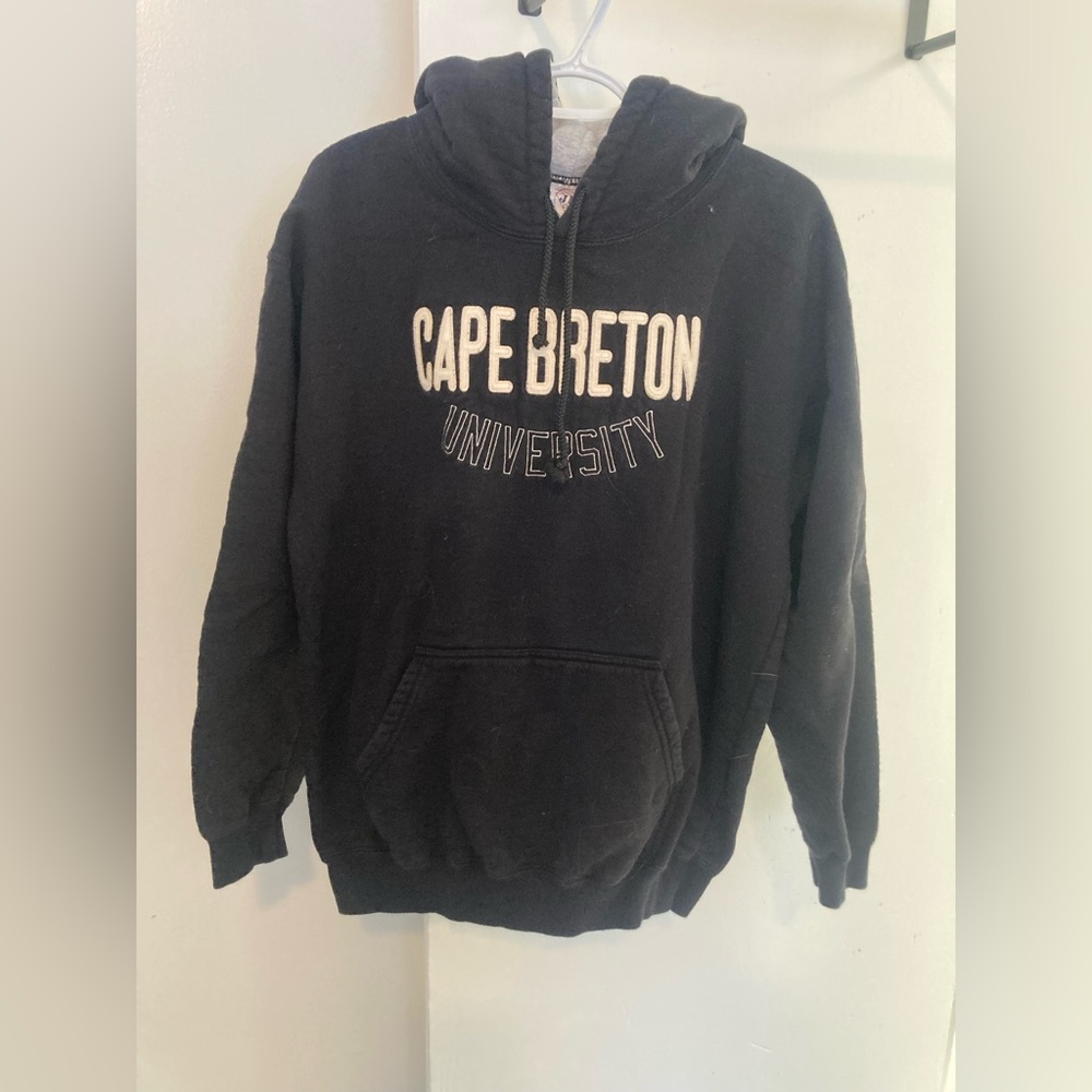 Cape Breton University Black Hoodie
